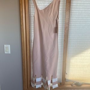 Asymmetric knit sweater Rachel Roy dress